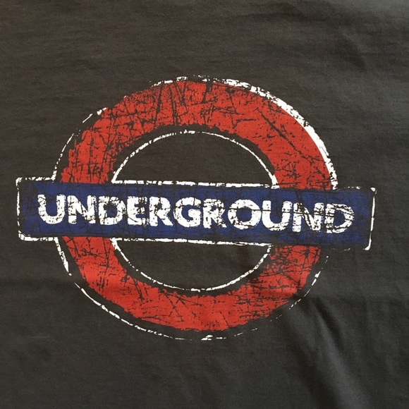 UNDERGROUND Logo Short Sleeve T Shirt Bought In London 2013 - Picture 5 of 5